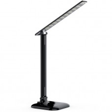 Φωτιστικό Γραφείου LED 9W 500lm 230V Ντιμαριζόμενο 4000K Λευκό Φως Ημέρας σε Μαύρο 955LED101T/BL